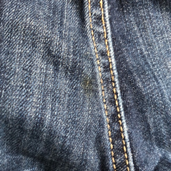 dark wash American eagle jean shorts - Picture 6 of 6